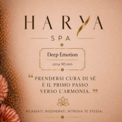 Harya deep emotion- buono regalo o acquista online